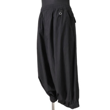 COTTON TYPEWRITER CLOTH PANTS　BLACK No.2