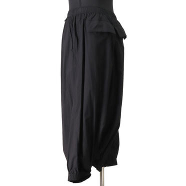 COTTON TYPEWRITER CLOTH PANTS　BLACK No.4