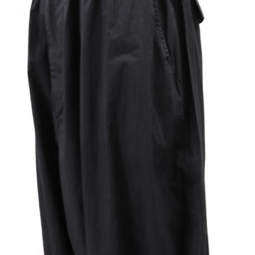 COTTON TYPEWRITER CLOTH PANTS　BLACK No.10