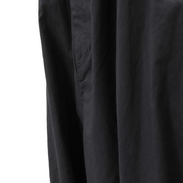 COTTON TYPEWRITER CLOTH PANTS　BLACK No.11