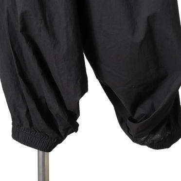 COTTON TYPEWRITER CLOTH PANTS　BLACK No.13