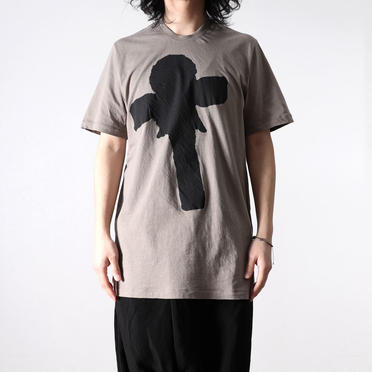 COTTON JERSEY T-SHIRT　KHAKI GRAY No.11