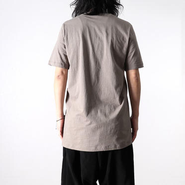 COTTON JERSEY T-SHIRT　KHAKI GRAY No.13