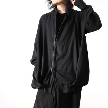 CO/RY JACQUARD ZIP BLOUSON　BLACK No.23