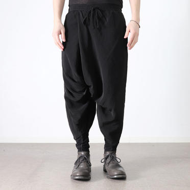 CU/CO/LI CLOTH PANTS　BLACK No.15