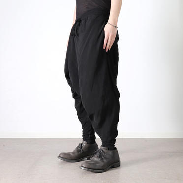 CU/CO/LI CLOTH PANTS　BLACK No.16