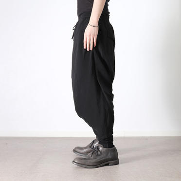 CU/CO/LI CLOTH PANTS　BLACK No.17