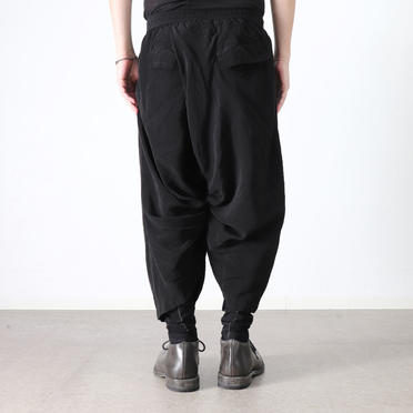 CU/CO/LI CLOTH PANTS　BLACK No.19
