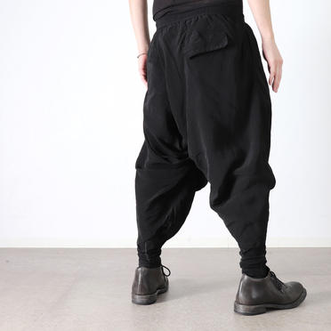 CU/CO/LI CLOTH PANTS　BLACK No.20