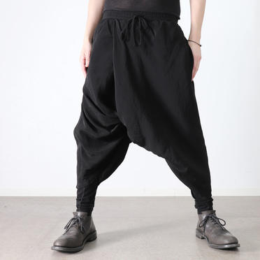 CU/CO/LI CLOTH PANTS　BLACK No.21