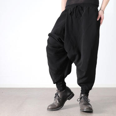 CU/CO/LI CLOTH PANTS　BLACK No.23