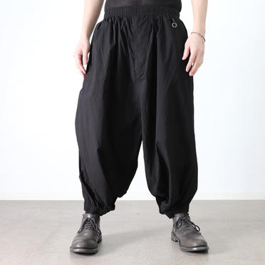 COTTON TYPEWRITER CLOTH PANTS　BLACK No.16