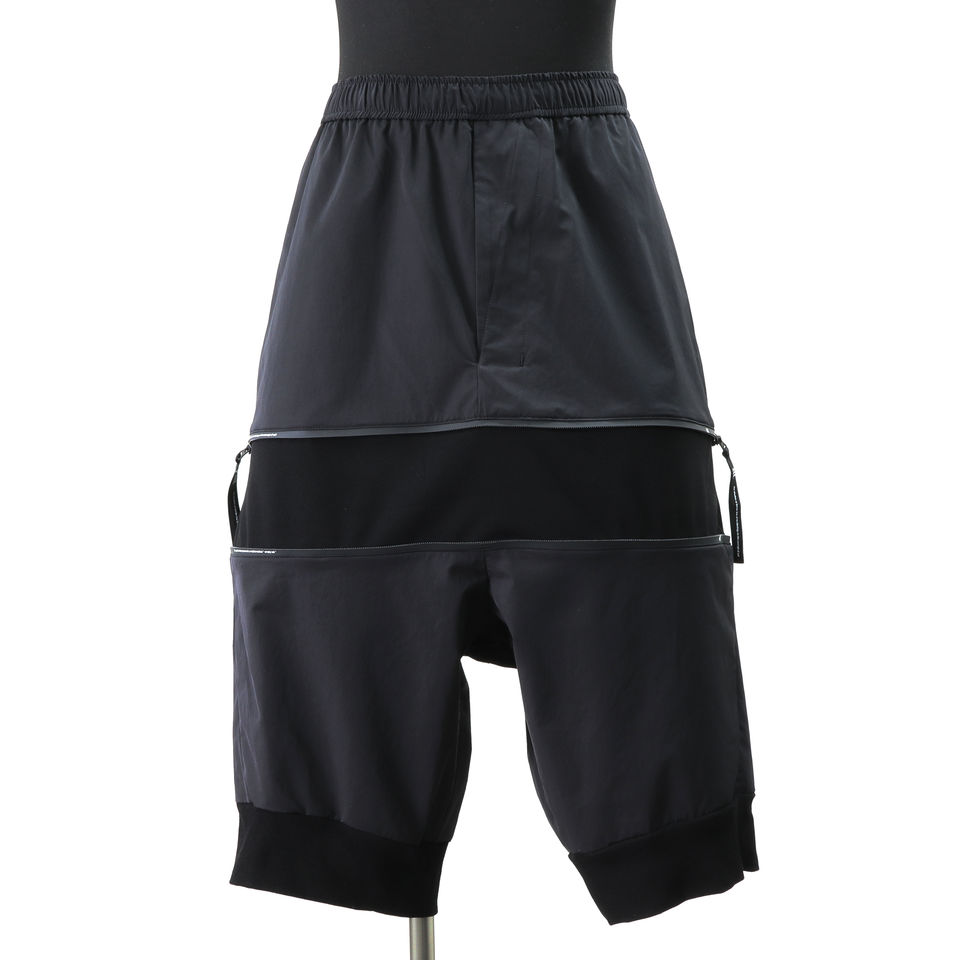 NY/CO GABERDINE SHORTS　BLACK