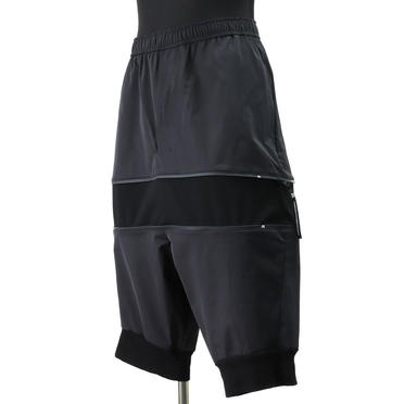 NY/CO GABERDINE SHORTS　BLACK No.2