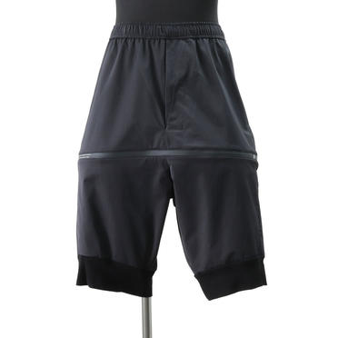 NY/CO GABERDINE SHORTS　BLACK No.11