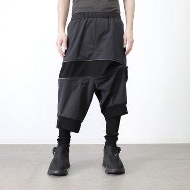 NY/CO GABERDINE SHORTS　BLACK No.19