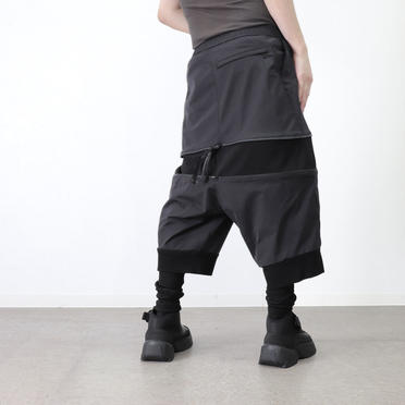 NY/CO GABERDINE SHORTS　BLACK No.23