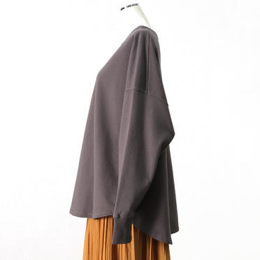 oversize washed p/o　CHARCOAL No.3