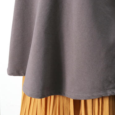 oversize washed p/o　CHARCOAL No.9