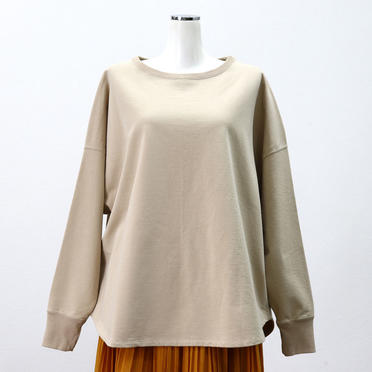 oversize washed p/o　BEIGE No.1