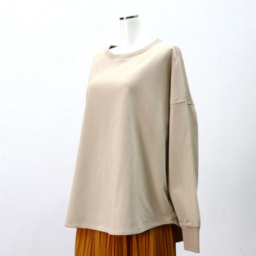 oversize washed p/o　BEIGE No.2