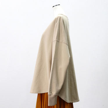 oversize washed p/o　BEIGE No.3