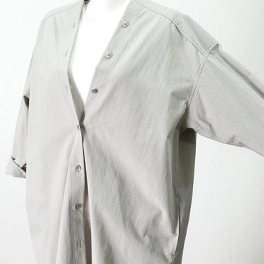 no-collar shirt ops　MINT No.7