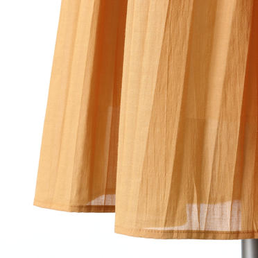 hand pleats skirt　TERRACOTTA No.6