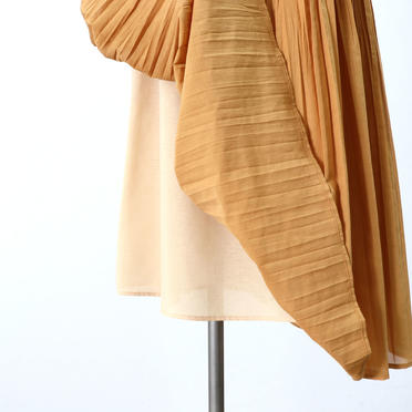 hand pleats skirt　TERRACOTTA No.7