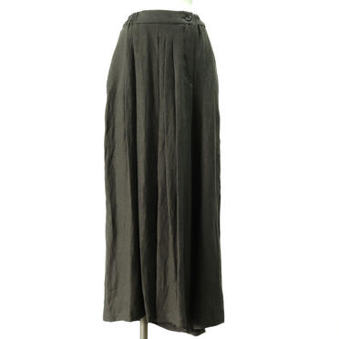 Asymmetry Wide Pants　DARK GRAY No.1