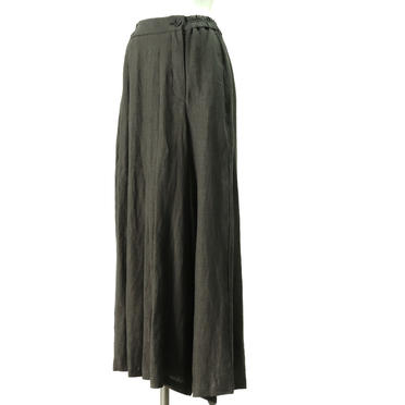 Asymmetry Wide Pants　DARK GRAY No.2