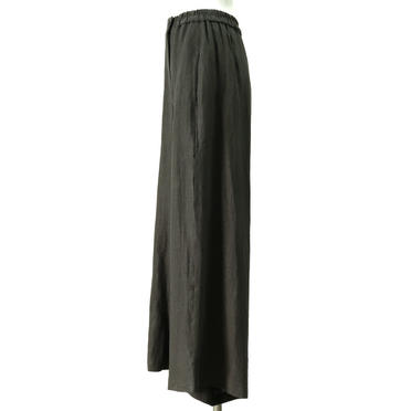 Asymmetry Wide Pants　DARK GRAY No.4