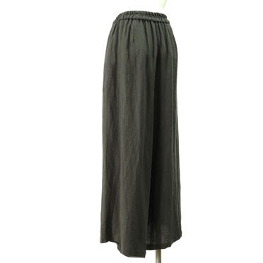 Asymmetry Wide Pants　DARK GRAY No.5