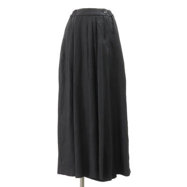 Asymmetry Wide Pants　BLACK No.1
