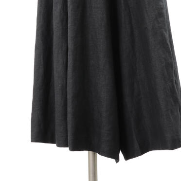 Asymmetry Wide Pants　BLACK No.11