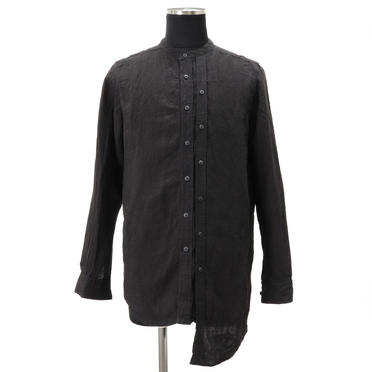 Asymmetry Shirts　BLACK No.1