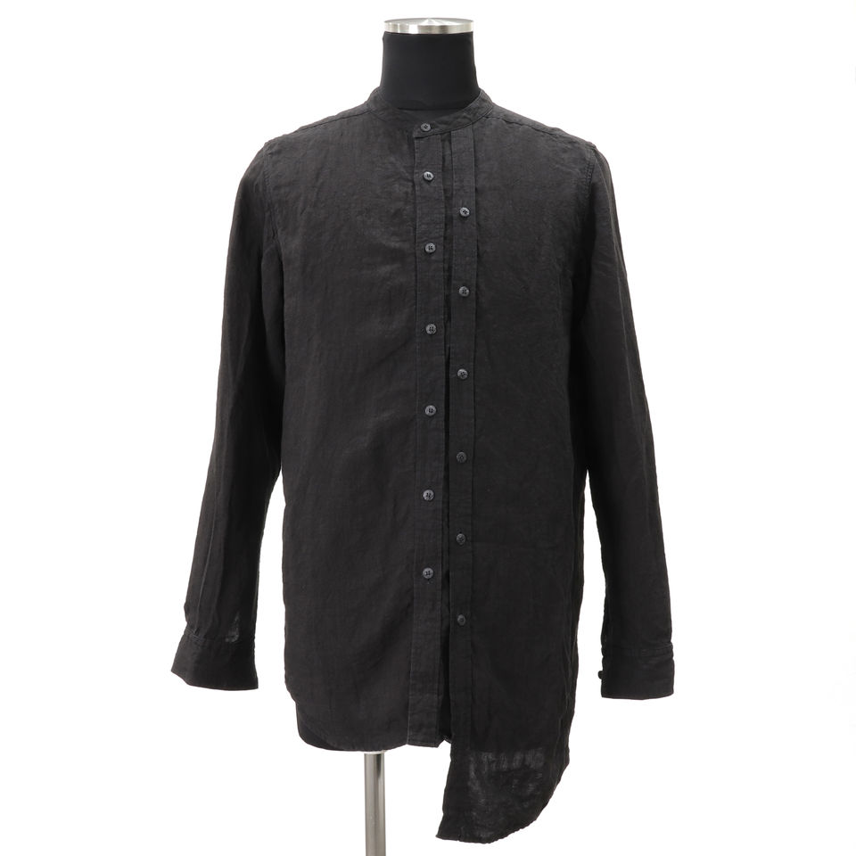 Asymmetry Shirts　BLACK