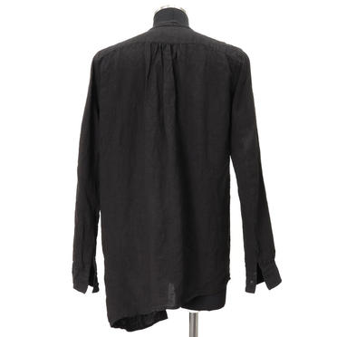 Asymmetry Shirts　BLACK No.5