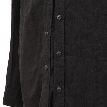 Asymmetry Shirts　BLACK No.10