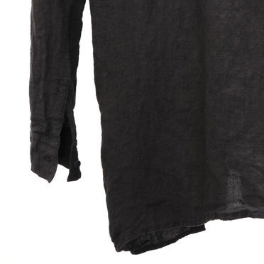 Asymmetry Shirts　BLACK No.13