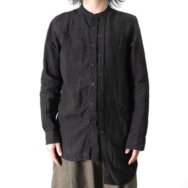 Asymmetry Shirts　BLACK No.15