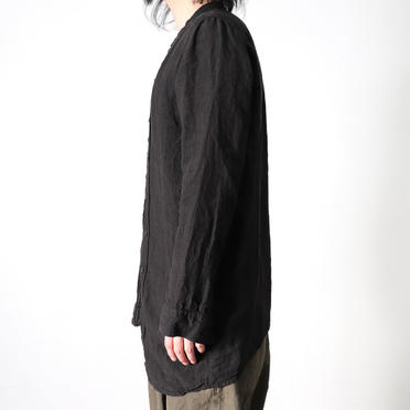 Asymmetry Shirts　BLACK No.16