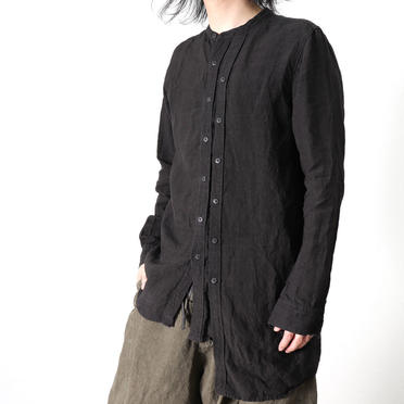 Asymmetry Shirts　BLACK No.17