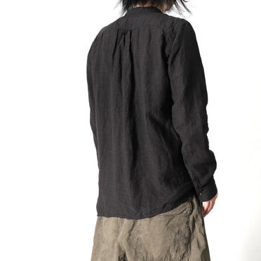 Asymmetry Shirts　BLACK No.20