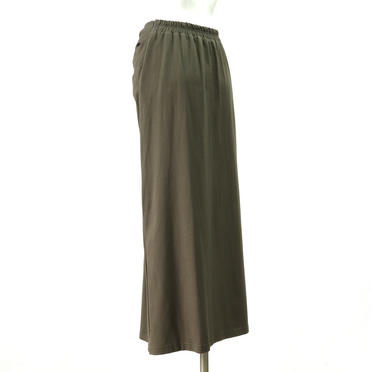 Twisted Long Skirt　GRAY KHAKI No.4