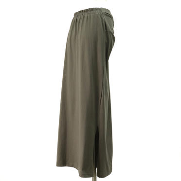 Twisted Long Skirt　GRAY KHAKI No.6