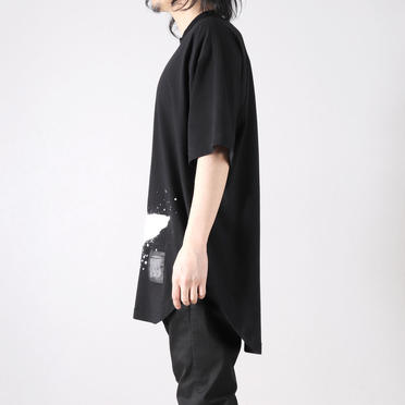 NIL ROUND T-SHIRT　BLACK No.12