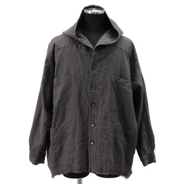 Over Size Hoodie Shirts　D.GREY No.1