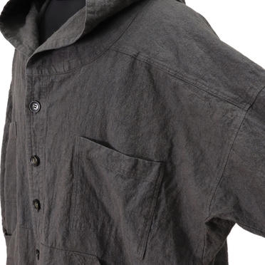 Over Size Hoodie Shirts　D.GREY No.9