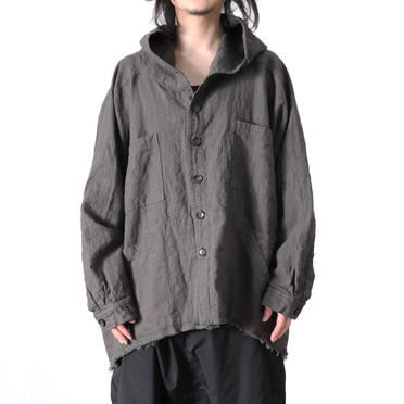 Over Size Hoodie Shirts　D.GREY No.15